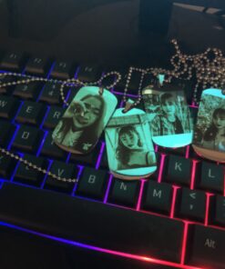 khắc hình thẻ bài của lính dogtag